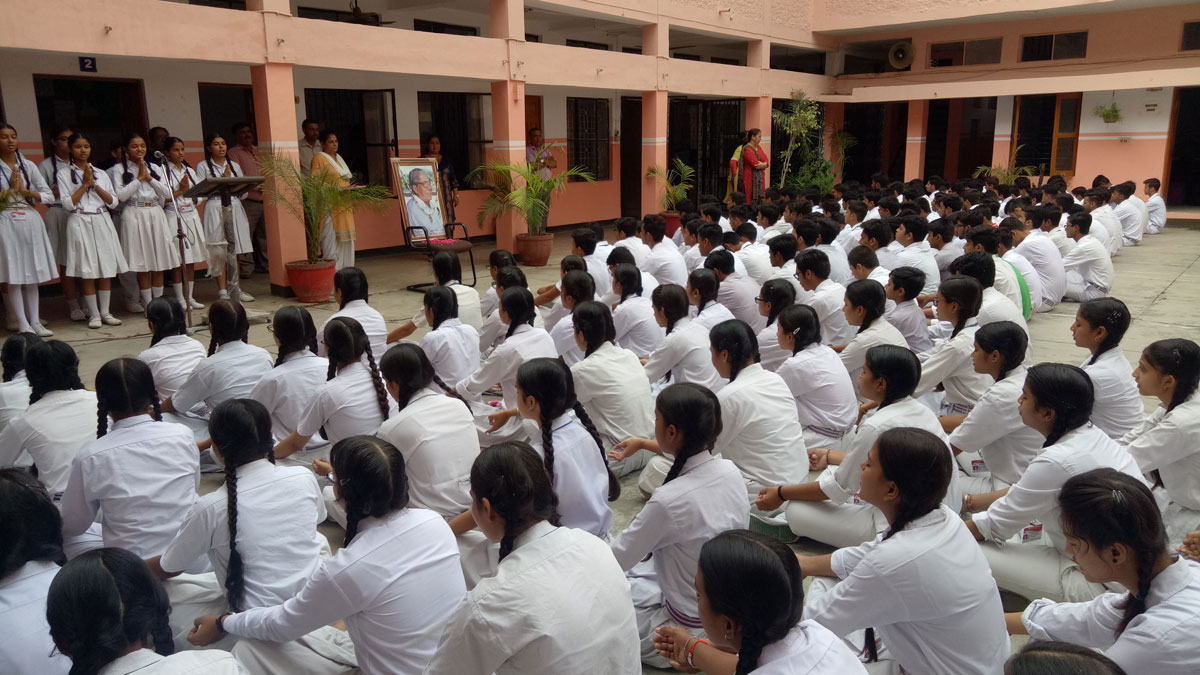 Morning assembly image